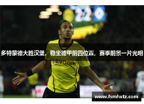 多特蒙德大胜汉堡，稳坐德甲前四位置，赛季前景一片光明